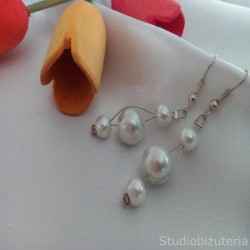 Kolczyki eleganckie perły w niepowtarzalnym stylu.